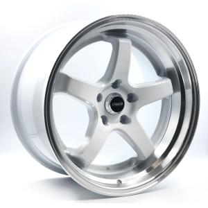 CLEAVE RACING FL53 18x10.5J ＋15ドリケツ CLEAVE RACING FL53 18x10.5J +15 5H-114.3 ブラック/マシンド 2