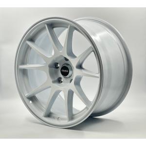 CLEAVE RACING 18x10.5J +15 5H-114.3 2本 CLEAVE RACING FL53 17x9.0J +18 5H-114.3 ホワイト/マシンド 2