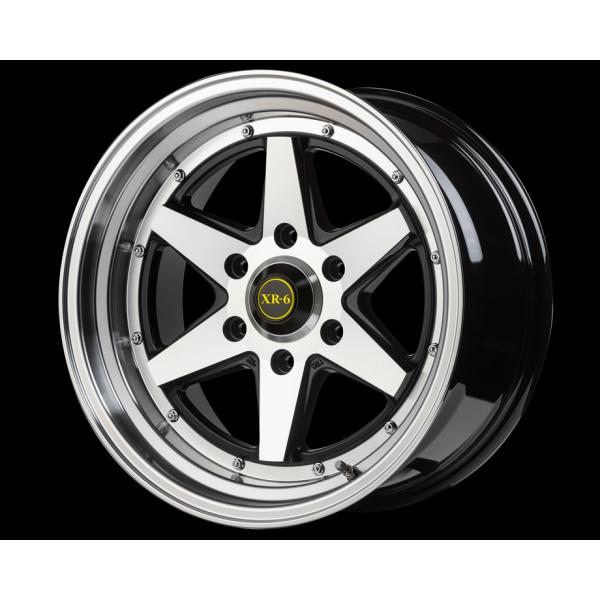 ハイエース ファブレス BARONE XR-6 WIDE SERIES 1P 18x9 +25 6-...