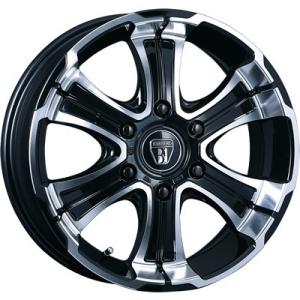 ハイエース エセックス ES-18 18x8.0 +38 ブラックブラッシュド