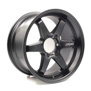 LENSO DIABLO 16x7.0J +40 4H-100 マットブラック 4本セット スイフト