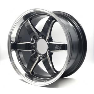 LENSO PROJECT-D D-1FC 18x8.5J +35 5H-114.3 ブラック/マシンド