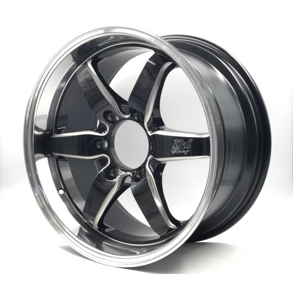 LENSO Project-D D-1RACING 18x9J +35 6H-139.7 グロスブラ...