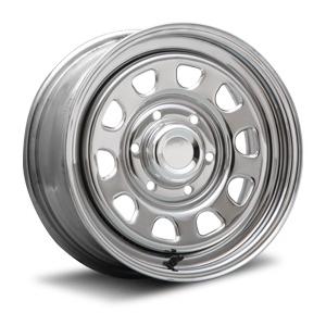 DAYTONA SS ハイエース 16x6.5 +38 クローム GY ナスカープラス