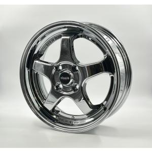4本セット MONZA JAPAN HI-BLOCK BALEX パールホワイト/リムポリッシュ