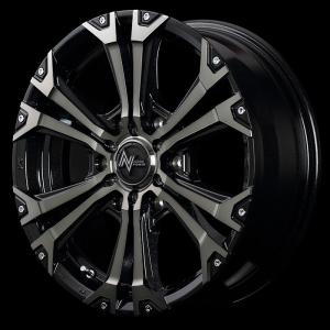 ハイエース NITRO POWER JAVELIN ブラックメタリックポリッシュ 16x6.5 +38 6H-139.7 GOODYEAR NASCAR 215/65R16 4本セット 200系｜cleaveonline