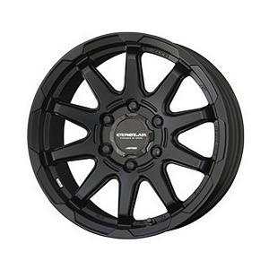4 どぅ様　ハイエース　FLEX DELF02 17インチ　グッドイヤー グッドイヤー ハイエース FLEX DELF-02 17x6.5 +38 ブラック
