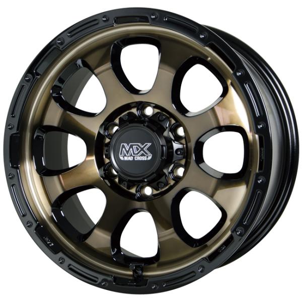 ハイエース HOTSTUFF マッドクロス グレイス 16x6.5 +38 6H-139.7 ブロン...