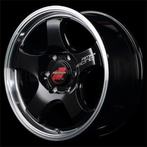 ハイエース MID RMP RACING R05HC 18x8 +38 ブラック/リムポリッシュ 新品輸入タイヤセット 200系 タイヤ ホイール｜cleaveonline