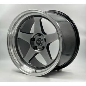 CLEAVE RACING SS05 18x10.5J +15 5H-114.3 ガンメタ/マシンド 2本セット｜cleaveonline