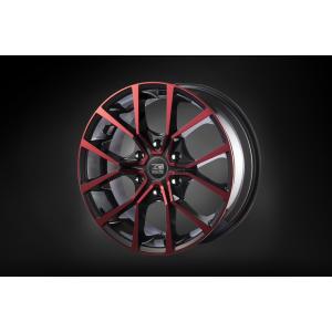 ハイエース アクト ゼロブレイク フォース 17x6.5 +38 6H-139.7 BP/キャンディレッド ナスカー 215/60R17 200系 17インチ｜cleaveonline