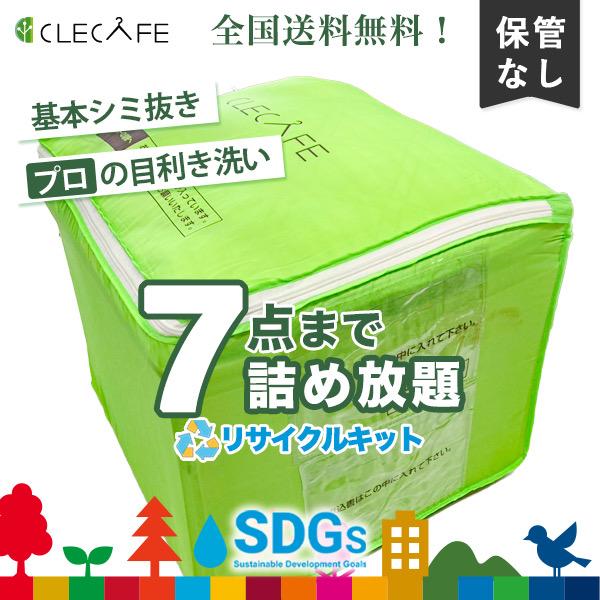 衣類 宅配クリーニング 詰め放題 ７点まで シミ抜き プロの目利き洗い 全国送料無料 レギュラー（リ...