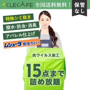衣類 宅配クリーニング 詰め放題 １５点まで 特殊シミ抜き・撥水・防虫・消臭・抗ウイルス