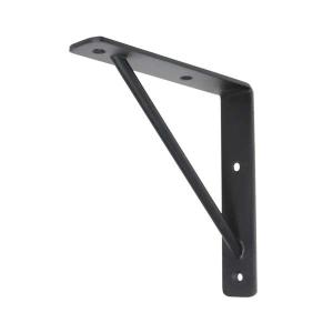 棚受け ブラケット アイアン アイアンブラケット ブラック アンティーク風 おしゃれ シンプル 23150005