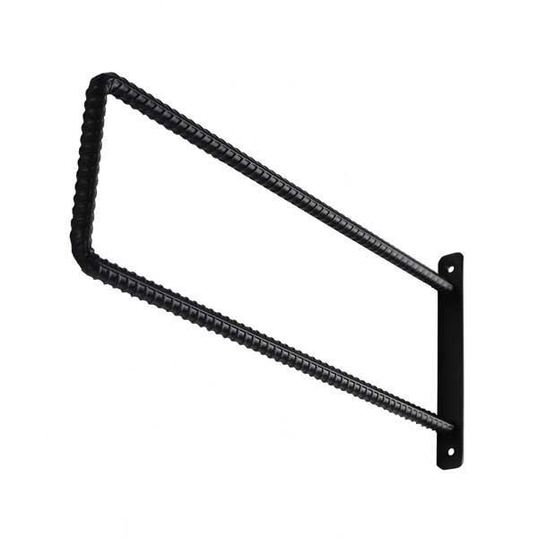 アイアン 棚受け ブラケット 収納  リブ Lサイズ 1個売り 63495