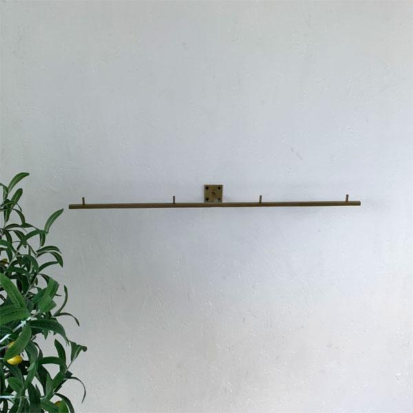 フックM アンティークゴールド 多連フック 収納 おしゃれ スタイリッシュ