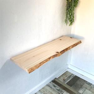 送料無料】一枚板 無垢 ひのき 桧 棚板 棚 : ツリーハウス ガーデン