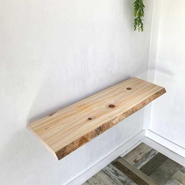 送料無料 無垢板 無垢 棚板 天板  板 桧 ヒノキ DIY ウッドボード シェルフボード 日本の無...