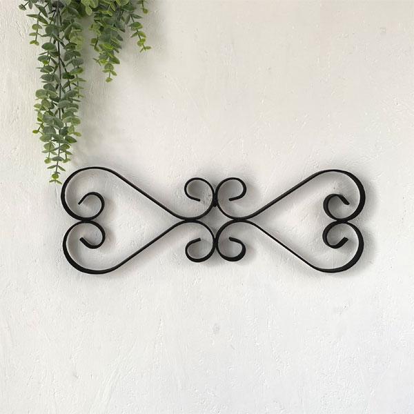 アイアンウォールデコ アイアン壁飾り 壁掛けインテリア リーフ アイアン雑貨 壁面飾り 壁掛けインテ...