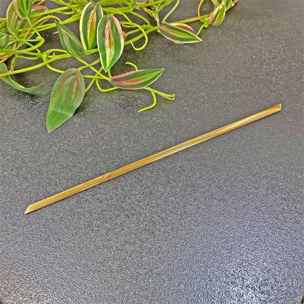 アレンジ 真鍮  看板 表 アンダーバー20cm ネームプレート ツリーハウス ネコポス メール便