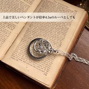スライド ルーペ ネックレス ペンダント ペン...の詳細画像1