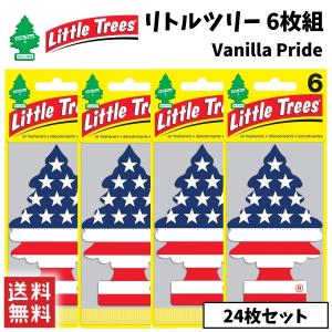 Little Trees リトルツリー バニラプライド 24枚セット エアフレッシュナー 芳香剤 カー用品｜clenu233