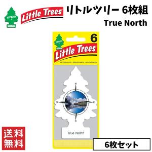 Little Trees リトルツリー トゥルーノース 6枚組 エアフレッシュナー 芳香剤 カー用品｜clenu233