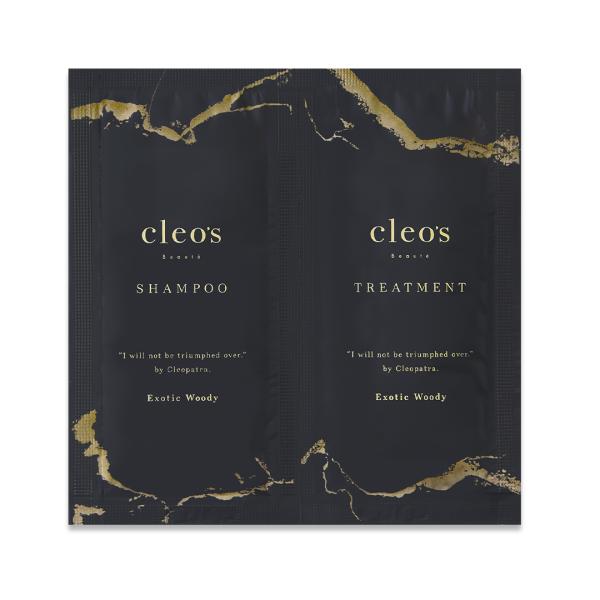 【お試しトライアルセット】Cleo&apos;s Beaute　エクストラモイストシャンプー&amp;リペアトリートメ...