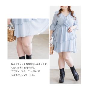 大きいサイズ レディース クレット 大きいサイ...の詳細画像3