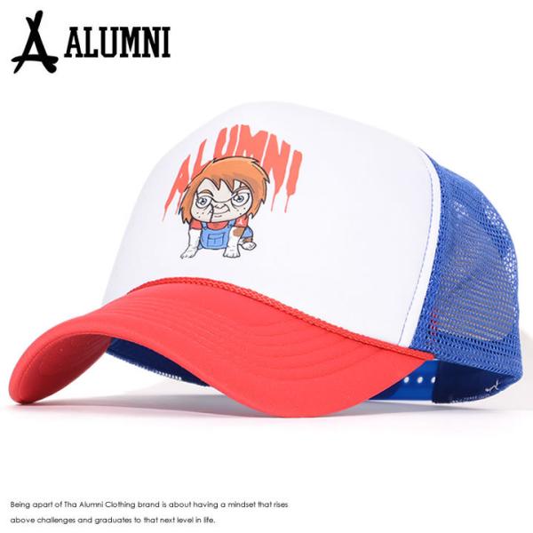 THA ALUMNI CLOTHING アラムナイクロージング メッシュキャップ スナップバック キ...