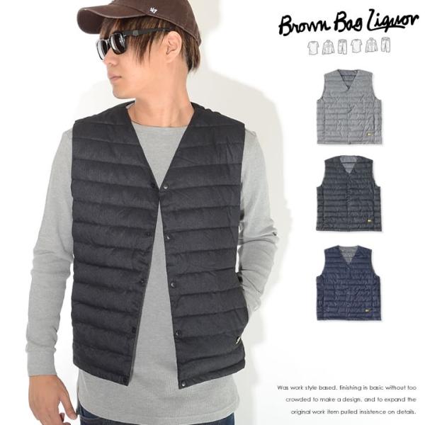 アウトレット BROWN BAG LIQUOR ブラウンバッグリカー ジャケット インナーベスト ス...