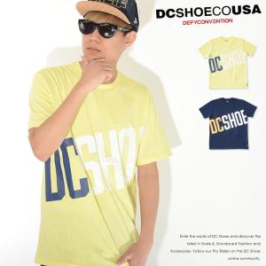 DC SHOES ディーシーシューズ Tシャツ 半袖 ビッグスラントネームロゴ RELAXED DESIGN (5226J923) セール｜clever