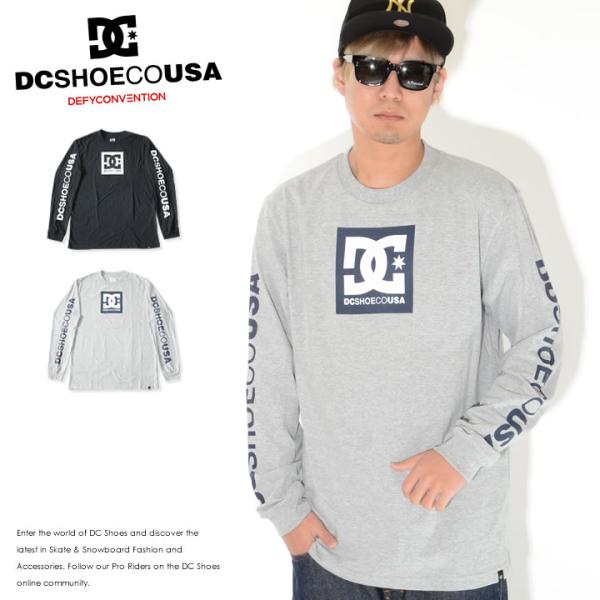 DC SHOES ディーシーシューズ ロンT 長袖 ボックスロゴ (ADYZT04802) セール