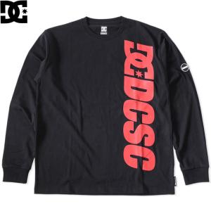 DC SHOES ディーシーシューズ ロンT 長袖 VERTICAL 縦ロゴ (DLT221036) セール｜clever