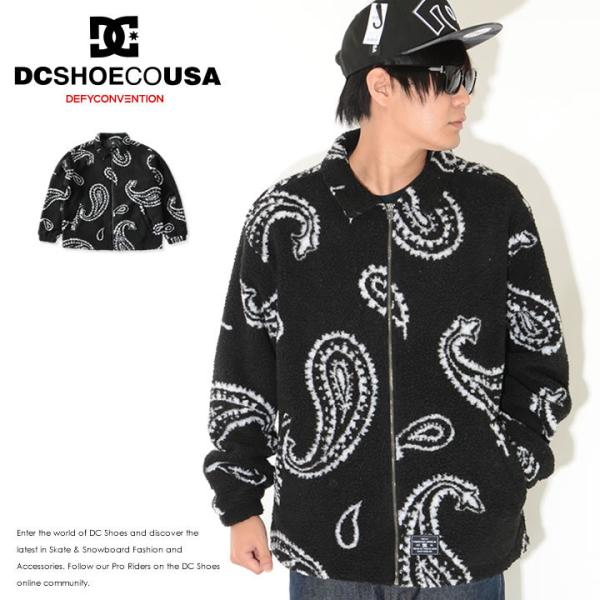DC SHOES ディーシーシューズ ジャケット ボア 総柄ペイズリー (ADYF03312) セー...