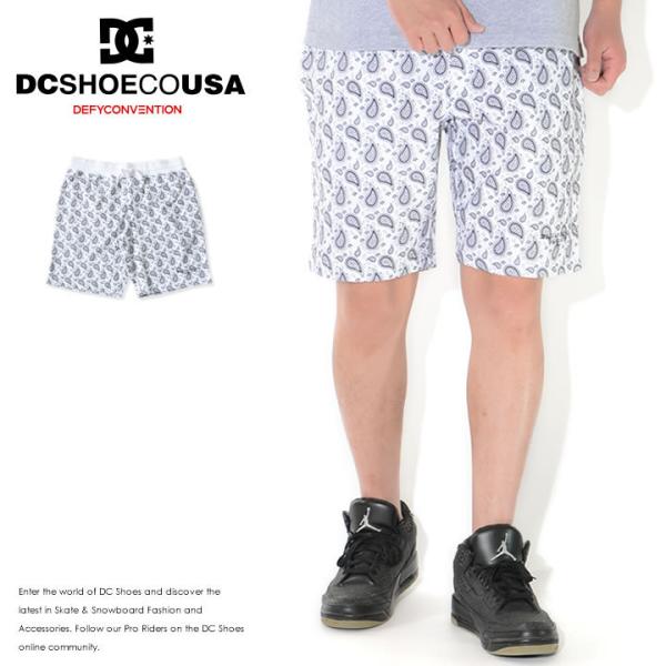 DC SHOES ディーシーシューズ ショートパンツ スウェット 総柄ペイズリー (DTS21200...