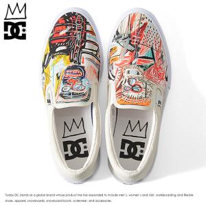 DC SHOES ディーシーシューズ スリッポン シューズ BASQUIAT コラボ MANUAL SLIP-ON (ADYS300689) セール｜clever