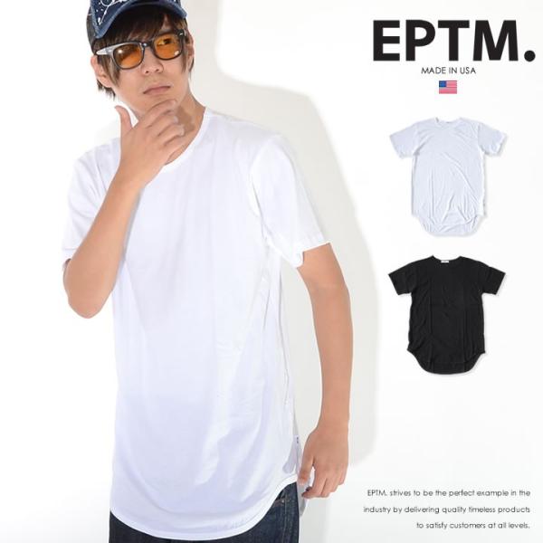 EPTM エピトミ Tシャツ 半袖 無地 ロング丈 コットン セール