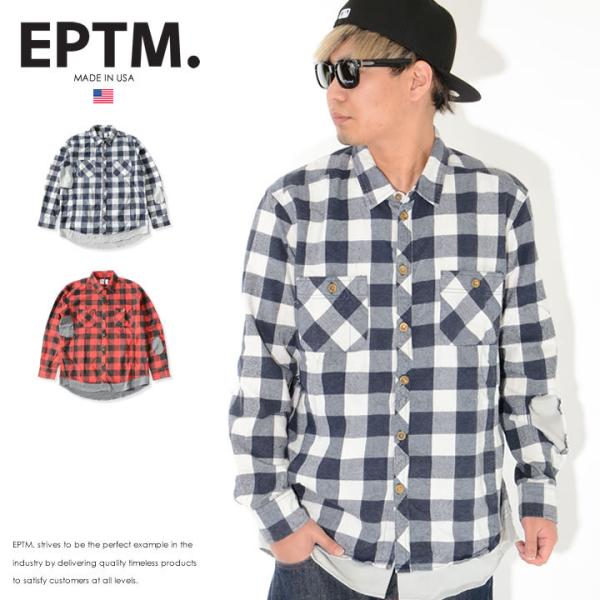 EPTM エピトミ 長袖シャツ バッファローチェック フランネル レイヤード (EP7171 EP7...