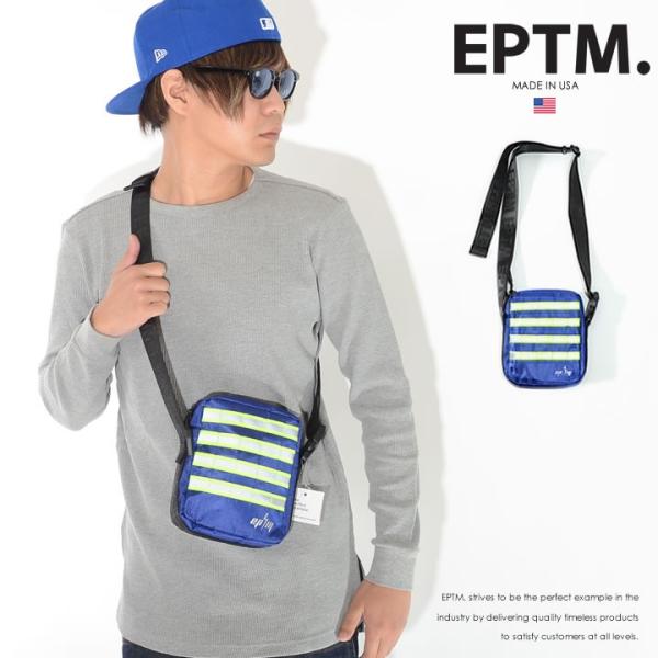 EPTM エピトミ ショルダーバッグ カバン フロントマルチライン リフレクターテープ (EP915...
