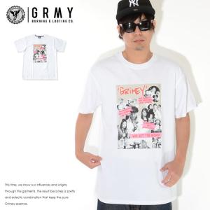 GRIMEY グライミー Tシャツ 半袖 ガールズフォト ボックスデザイン (GA607) セール｜clever