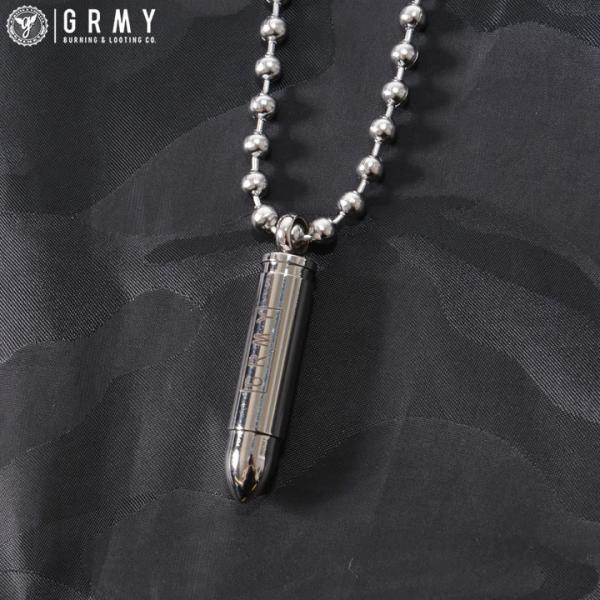 GRIMEY グライミー ネックレス シルバーチェーン バレット (GGNLP108) セール