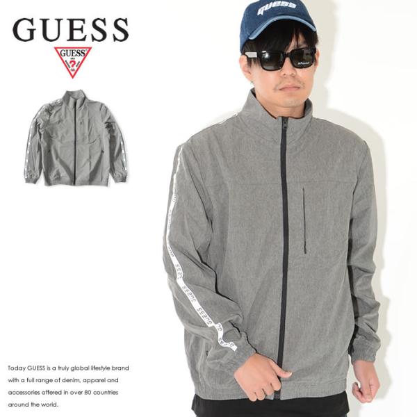 GUESS ゲス ジャケット アームライン リフレクター (U1BA55W006H) セール