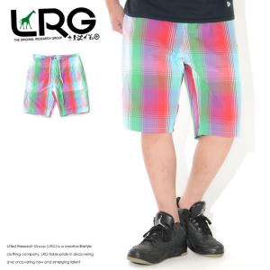 LRG エルアールジー ショートパンツ イージーパンツ チェック柄 (L0RBMBSXX) セール