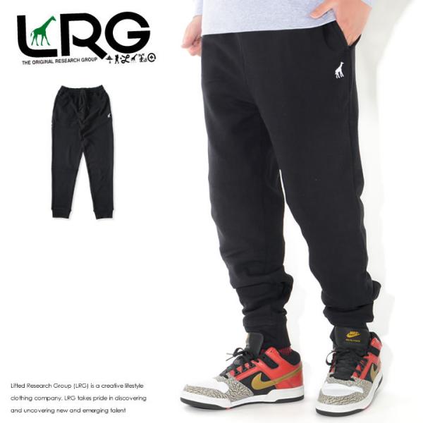 LRG エルアールジー ジョガーパンツ スウェット ワンポイントロゴ刺繍 ジラフ (L0PPMBWX...