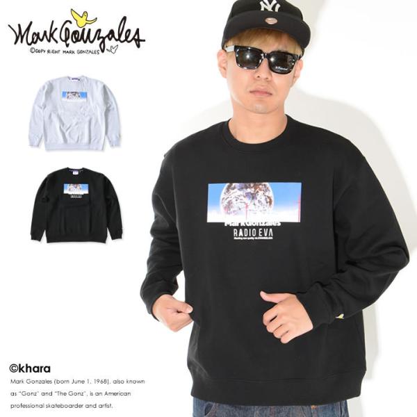 MARK GONZALES×エヴァンゲリオン スウェット クルーネック コラボ サードインパクト (...