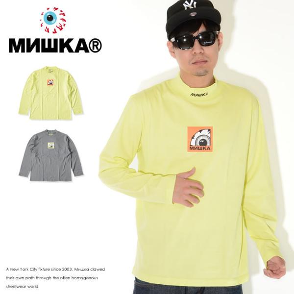 MISHKA ミシカ ロンT 長袖 ハイネック ボックスキープウォッチ (M21000056) セー...