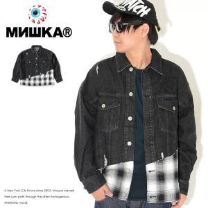 MISHKA（ミシカ） ジャケット ブルゾン MA-1 総柄カモ ミリタリー