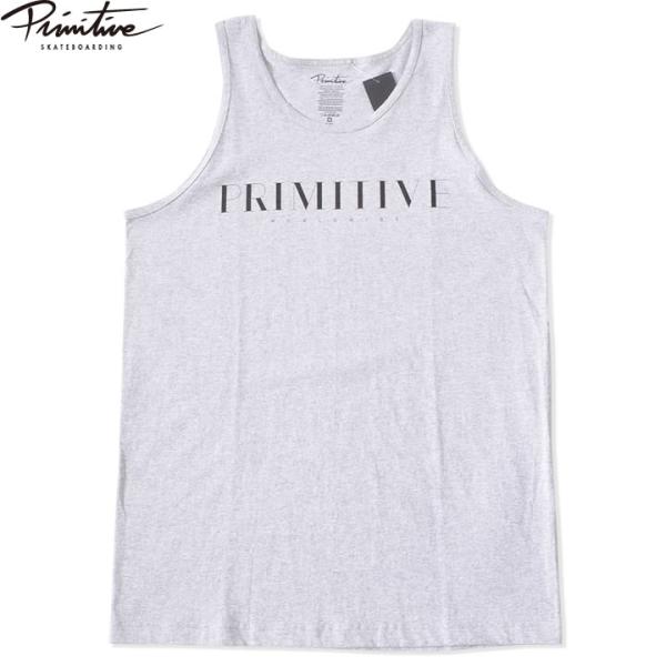 PRIMITIVE プリミティブ タンクトップ ストレートロゴ WORLD WIDE* セール