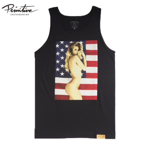 アウトレット PRIMITIVE プリミティブ タンクトップ USフラッグガール セール